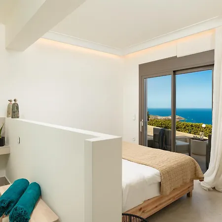 Minimalist Mediterranean Blue Key With Sea View & Infinity Heated Pool Villa *