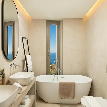 Minimalist Mediterranean Blue Key With Sea View & Infinity Heated Pool