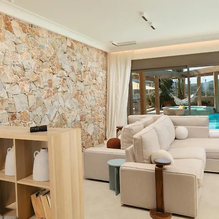 Minimalist Mediterranean Blue Key With Sea View & Infinity Heated Pool Villa