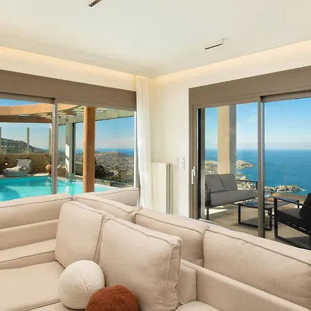 Minimalist Mediterranean Blue Key With Sea View & Infinity Heated Pool Villa